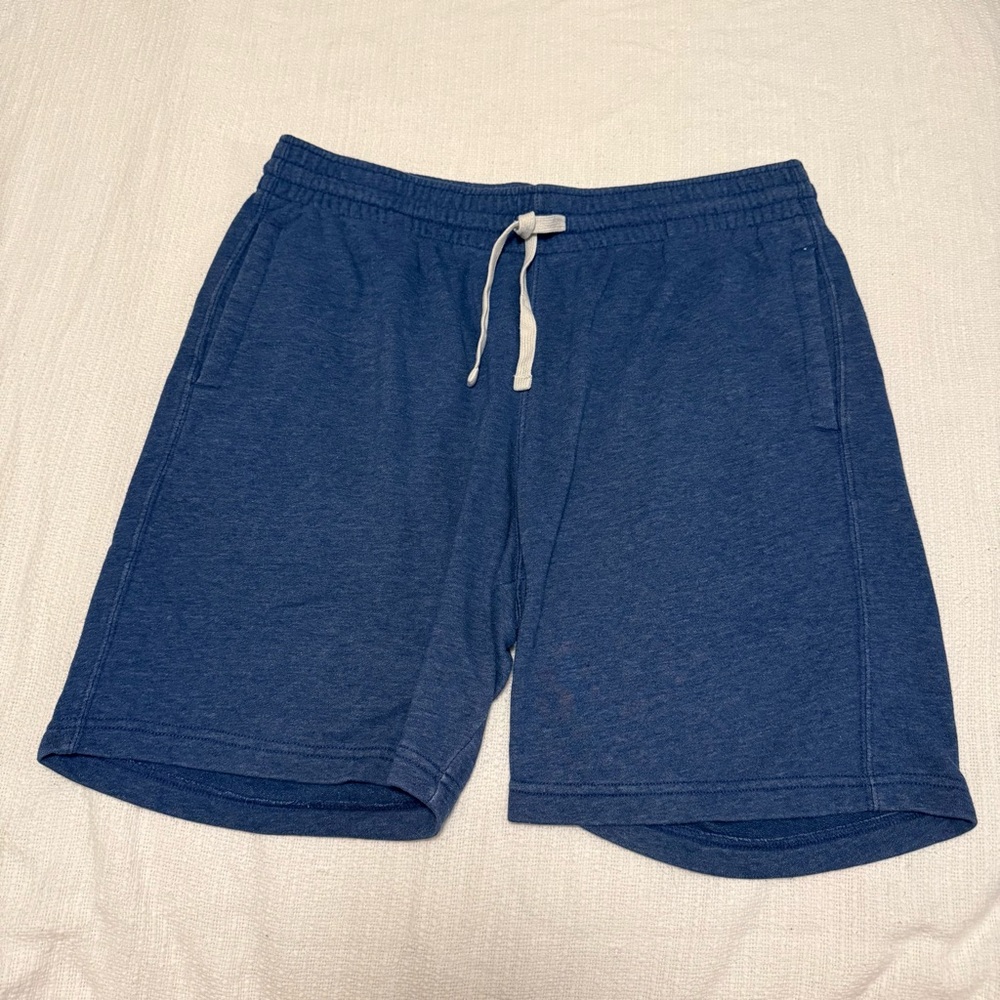 ON Men's L Blue Comfy 8in Jogger Sweat Shorts